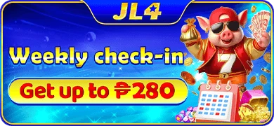 JL4 weekly check-in bonus — up to ₱280 cash