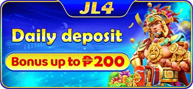 JL4 daily deposit bonus — 20% up to ₱200
